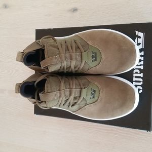 NWT Men's Supra Trainers TITANIUM in Olive/white